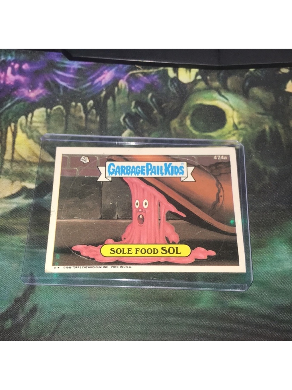 Garbage Pail Kids "Sole Food Sol" Trading Card -Topps 1988